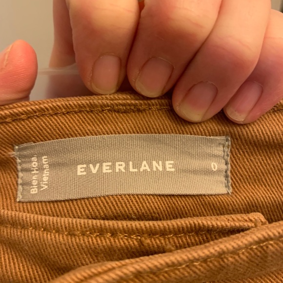 Everlane Barrel Utility Jeans in Camel - Picture 2 of 5